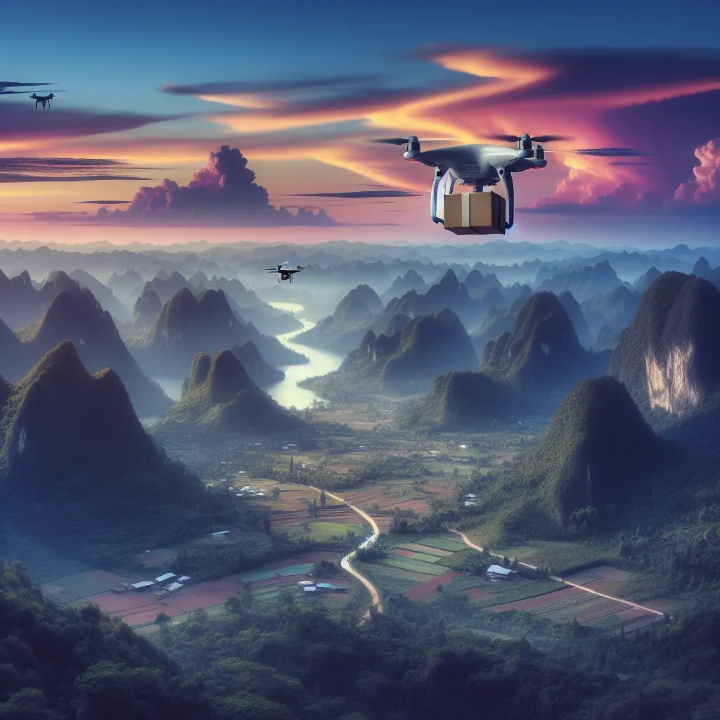 Implementasi Teknologi Drone untuk Logistik di Daerah Terpencil